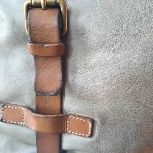 Free People Sorrento Convertible Backpack In Distressed Grey - Picture 9 of 9